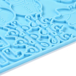 Силиконовые Молды для подвески на рождественскую тему&nbsp;LS-DIY-K051-04