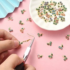 Подвески из латуни с эмалью&nbsp;KK-CJ0001-87