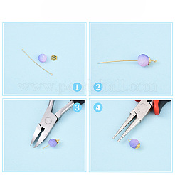 Контакты латунь шаровой головкой&nbsp;KK-YW0004-03E-G