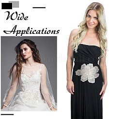 3D полиэстеровая вышивальная нить для пришивания/утюживания нашивок&nbsp;PATC-WH0023-21B