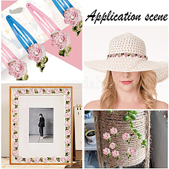 Кружевная отделка из полиэстера с цветочным принтом&nbsp;OCOR-GF0003-18C