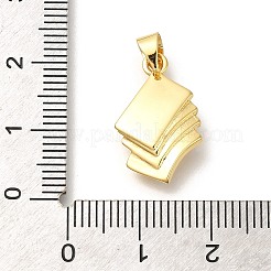 Реечное покрытие латунь с подвесками из кубического циркония&nbsp;KK-Z086-36G