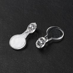 Пластиковые приклеиваемые плоские подушечки KY-E013-01