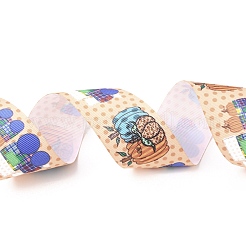 Лента из полиэстера с осенней тематикой OCOR-I010-05F