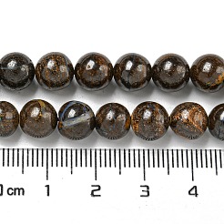 Нити бусин из натурального болдер опала&nbsp;G-P544-A01-02