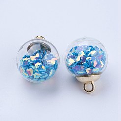 Стеклянный шар подвески&nbsp;GLAA-G052-04G