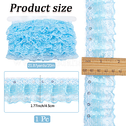 20 м полиэстеровая кружевная лента для отделки&nbsp;OCOR-CY0001-38