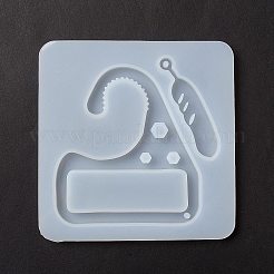 Силиконовые Молды для кулонов в форме перьев и ручек&nbsp;LS-DIY-F114-13