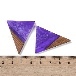 Подвески из смолы и дерева&nbsp;WOOD-F015-06H