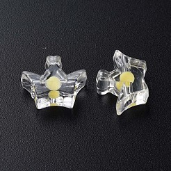 Прозрачные акриловые бусины&nbsp;MACR-S373-105-B05