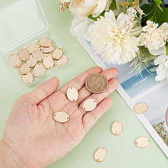 24 шт. латунные соединительные подвески&nbsp;KK-BC0010-79