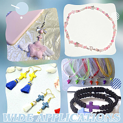 400 шт. Непрозрачные акриловые бусины&nbsp;SACR-ME0001-01