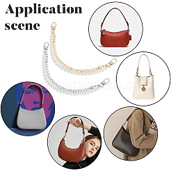 4 шт. 2 цвета АБС искусственные жемчужные бусины мобильные ремни&nbsp;AJEW-BBC0002-45