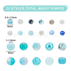 Стеклянные бусины смешанных стилей&nbsp;DIY-HY0001-83B