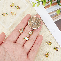 Латунь подвески циркония кубической&nbsp;KK-BBC0003-42