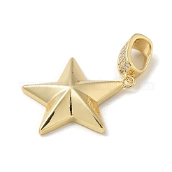 Латунные микро проложить кубического циркония подвески&nbsp;LS-KK-U046-13G