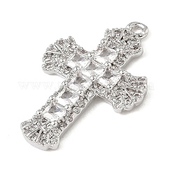 Латунные микро проложить кубического циркония подвески&nbsp;KK-P342-15P-02