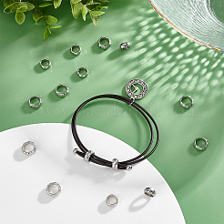 20 шт. 2 стиля 304 нержавеющая сталь разделительные бусины&nbsp;STAS-UN0041-15