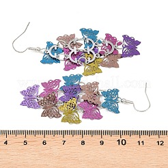 Серьги-подвески из нержавеющей стали 430 пробы&nbsp;EJEW-B157-01D