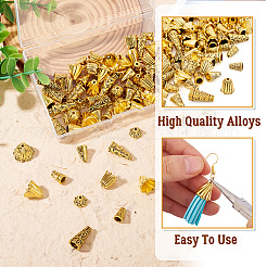 Тибетский стиль сплава шарик крышка&nbsp;PALLOY-TA0001-53