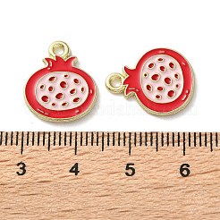 Эмалевые подвески из фруктового сплава&nbsp;PALLOY-S058-01LG-14