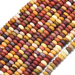 Природные mookaite бисер нитей&nbsp;G-P575-A11-4x2mm