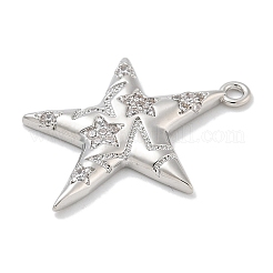 Стойки обшивки латунь микро проложить Циркон подвеску&nbsp;X-KK-L224-015P