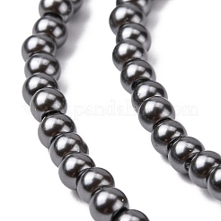 Экологичные стеклянные жемчужные бусины&nbsp;LS-HY-J002-4mm-HX088