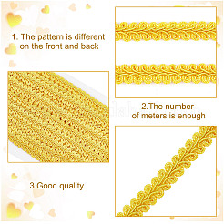 Ленты из полиэстера с сороконожкой длиной 13 м.&nbsp;SRIB-WH0011-223A