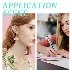 23 шт. Непрозрачные акриловые бусины&nbsp;OACR-TA0003-73