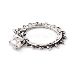 Подвески из нержавеющей стали 304 в тибетском стиле&nbsp;STAS-P305-24AS