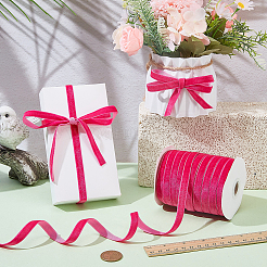 Бархатная лента&nbsp;SRIB--WH0030-01B