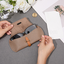 1шт прямоугольный футляр для очков из искусственной кожи&nbsp;AJEW-CN0005-51C