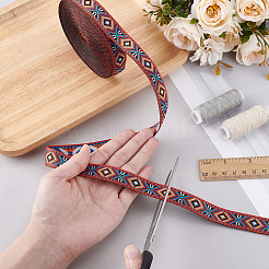 10 ярд полиэфирные ленты с вышивкой в этническом стиле&nbsp;OCOR-PH0006-89