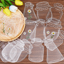 Тема посуды водостойкие самоклеющиеся наборы наклеек для штамповки&nbsp;DIY-WH20014-04C