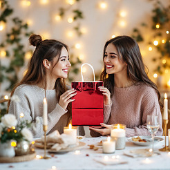 Прямоугольные подарочные пакеты из лазерной бумаги&nbsp;ABAG-TAC0006-44E