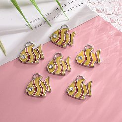 Подвески из эмали и сплава&nbsp;ENAM-P152-1