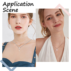 12 шт. 3 размера 925 из стерлингового серебра с застежкой-кнопкой&nbsp;STER-CN0001-20