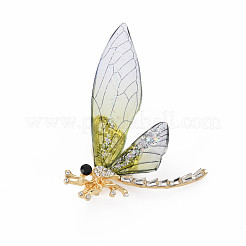Брошь в виде стрекозы JEWB-N007-021-FF