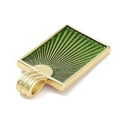 Настоящие позолоченные подвески из латуни с покрытием из 18-каратной эмали&nbsp;KK-M293-43G-03