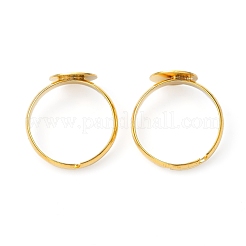 Латунная фурнитура для кольца&nbsp;X-EC022-G