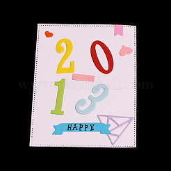 Номерная рамка из углеродистой стали умирает трафареты&nbsp;DIY-F036-19