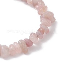 Браслеты из натурального мадагаскарского розового кварца&nbsp;NJEW-JB12196