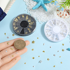 2 набор 2 цвета 12 сетки сплав кабошонов&nbsp;DIY-CP0011-27