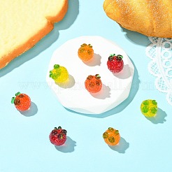 8шт 4 цвета бусины лэмпворк ручной работы&nbsp;LAMP-CJ0002-71