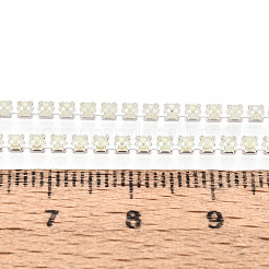 Цепочки из железа и АБС-пластика с имитацией жемчуга&nbsp;CH-T007-01A-05