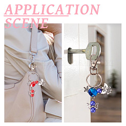 10шт. брелки из сплава ангела&nbsp;KEYC-TAC00046