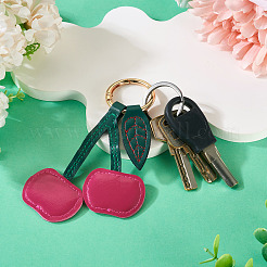 1 шт. брелки из искусственной кожи&nbsp;KEYC-TA0001-46A