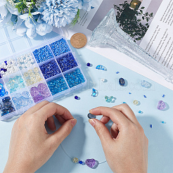 Прозрачные стеклянные бусины&nbsp;GLAA-SC0002-52