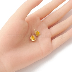 2шт латунные эмалированные подвески&nbsp;KK-YW0001-77